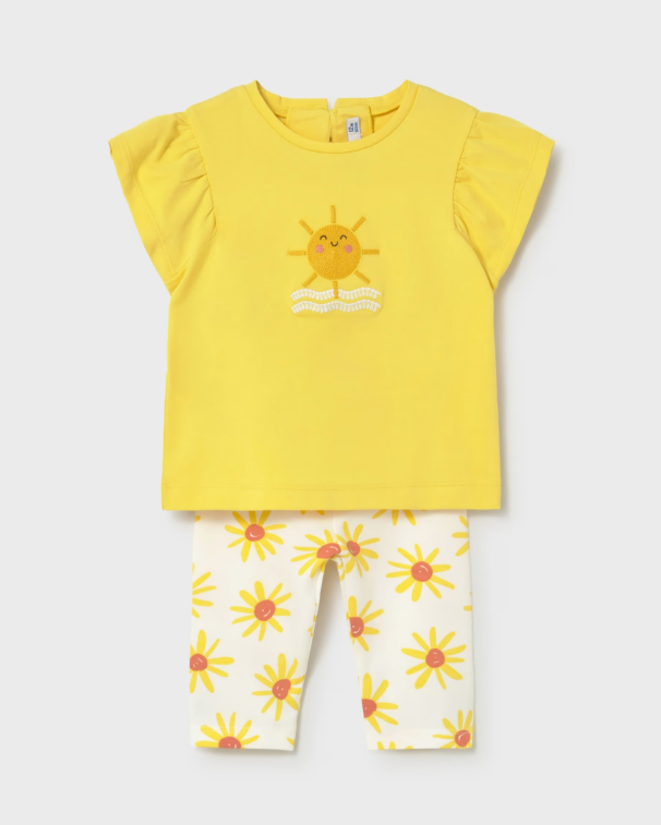 Mayoral Print Leggings & T-Shirt Set Style 1751 - Mimosa